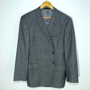 Tollegno 1900 Super 120s Men's Gray Blazer / Jacket 100% Wool Size 46S